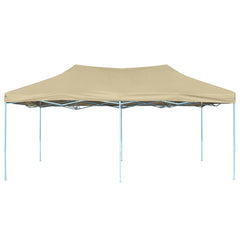 Foldable Tent Pop-Up 3x6 m Cream White