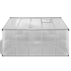 Reinforced Aluminium Greenhouse with Base Frame 7.55 m²