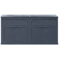 Garden Storage Box 320 L Black