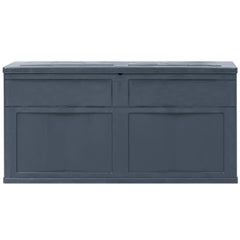 Garden Storage Box 320 L Black