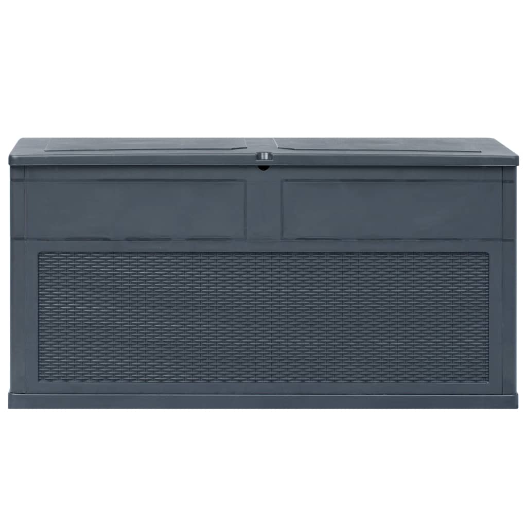 Garden Storage Box 320 L Anthracite