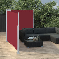 Retractable Side Awning 170x600 cm Red