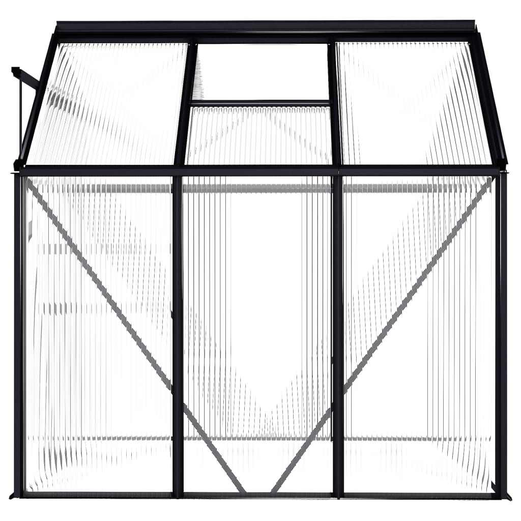 Greenhouse Anthracite Aluminium 3.61 m²