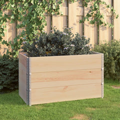 Raised Beds 3 pcs 50x100 cm Solid Pine Wood (310053)