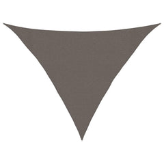 Sunshade Sail 160 g/m² Anthracite 3x3x4.2 m HDPE