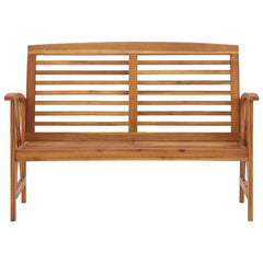 Garden Bench 119 cm Solid Acacia Wood