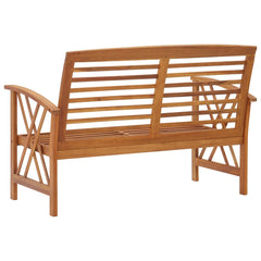 Garden Bench 119 cm Solid Acacia Wood