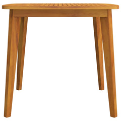 Garden Table 85x85x75 cm Solid Wood Acacia