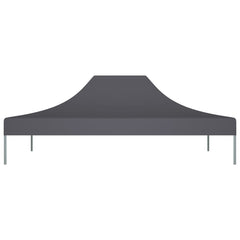 Party Tent Roof 4x3 m Anthracite 270 g/m²