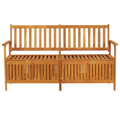 Storage Bench 148 cm Solid Wood Acacia