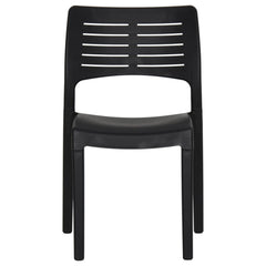 Garden Chairs 2 pcs Anthracite Polypropylene