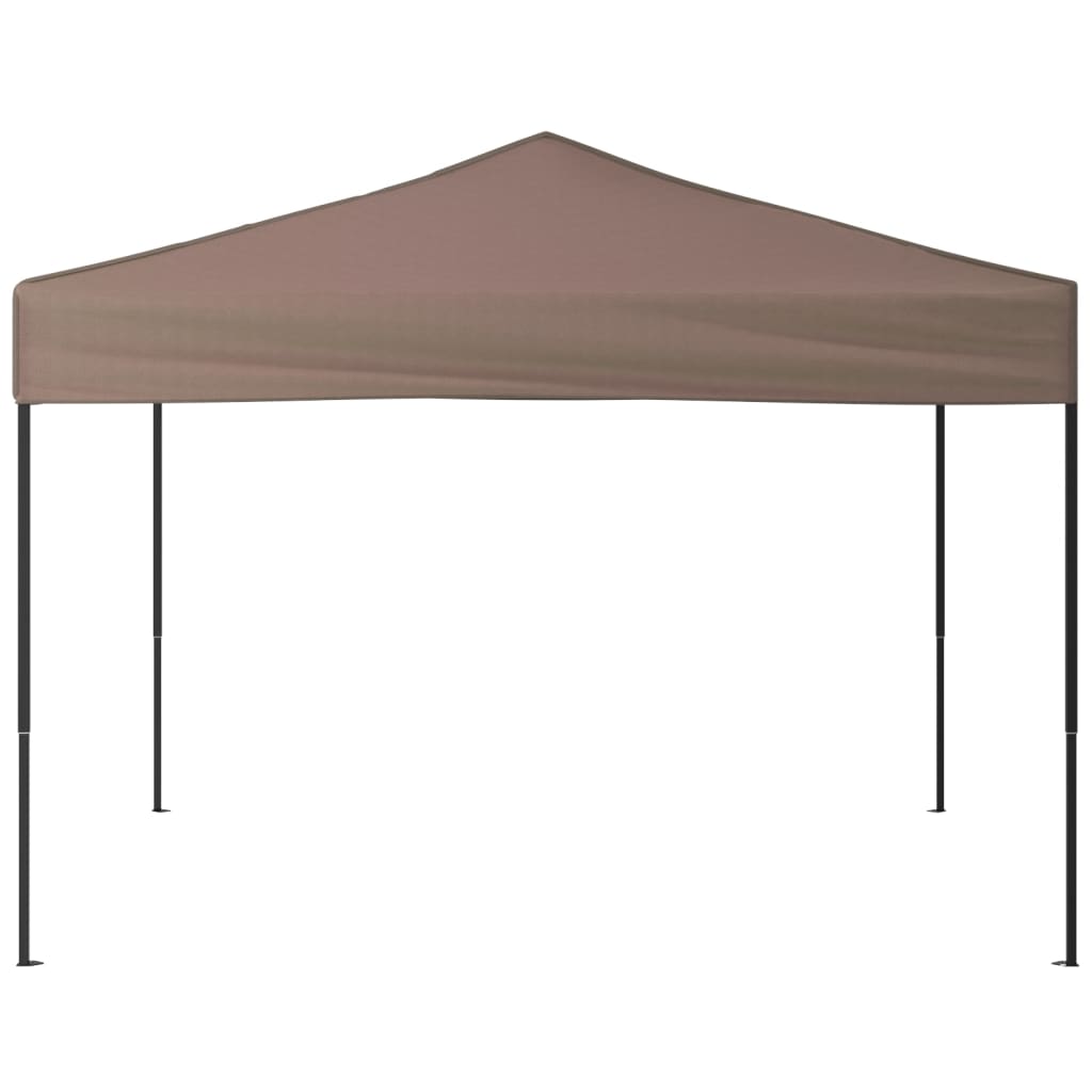 Folding Party Tent Taupe 3x3 m