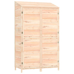 Garden Shed 102x52x174.5 cm Solid Wood Fir