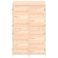 Garden Shed 102x52x174.5 cm Solid Wood Fir