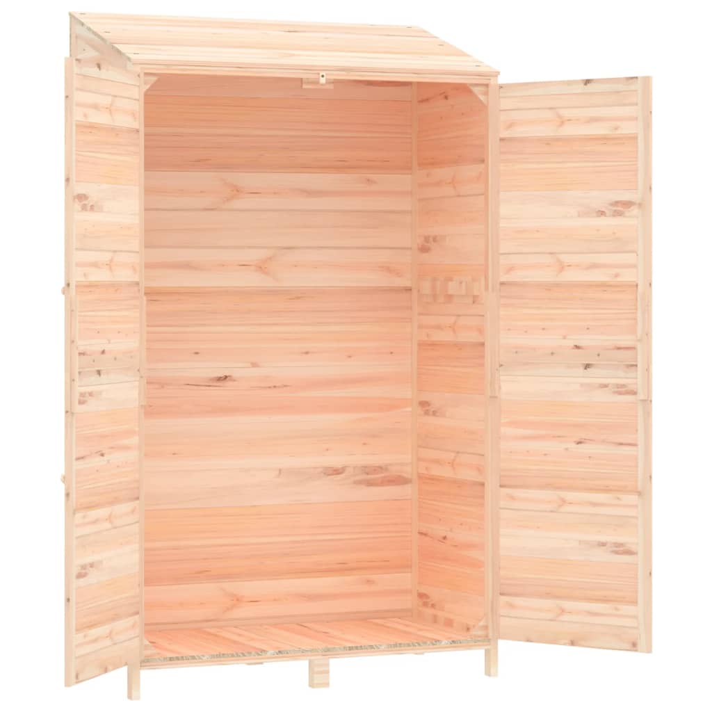 Garden Shed 102x52x174.5 cm Solid Wood Fir