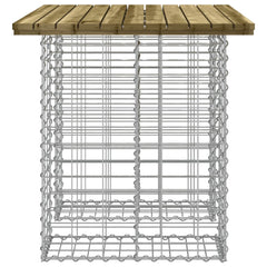 Garden Bench Gabion Design 100x70x72 cm Impregnated Wood Pine