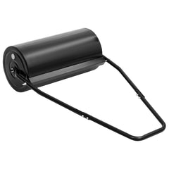 Garden Lawn Roller with Handle Black 42 L Iron and Steel