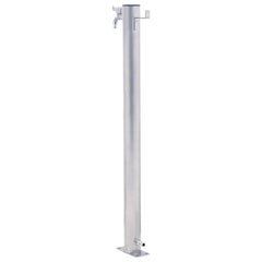 Garden Water Column 60 cm Stainless Steel Round