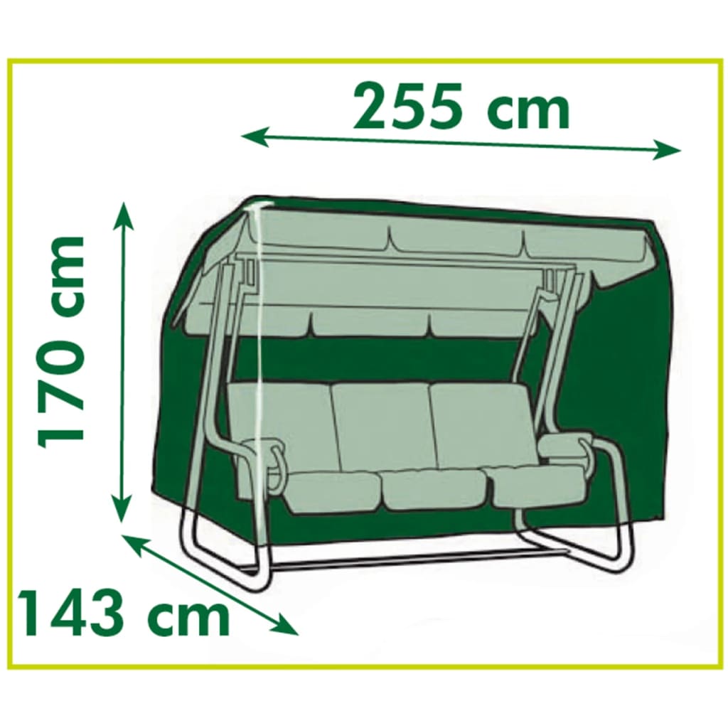 Nature Garden Furniture Cover for Porch swings 255x170x143 cm