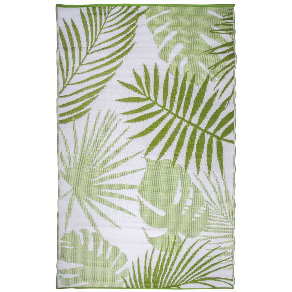 Esschert Design Outdoor Rug 241x152 cm Jungle Leaves OC22