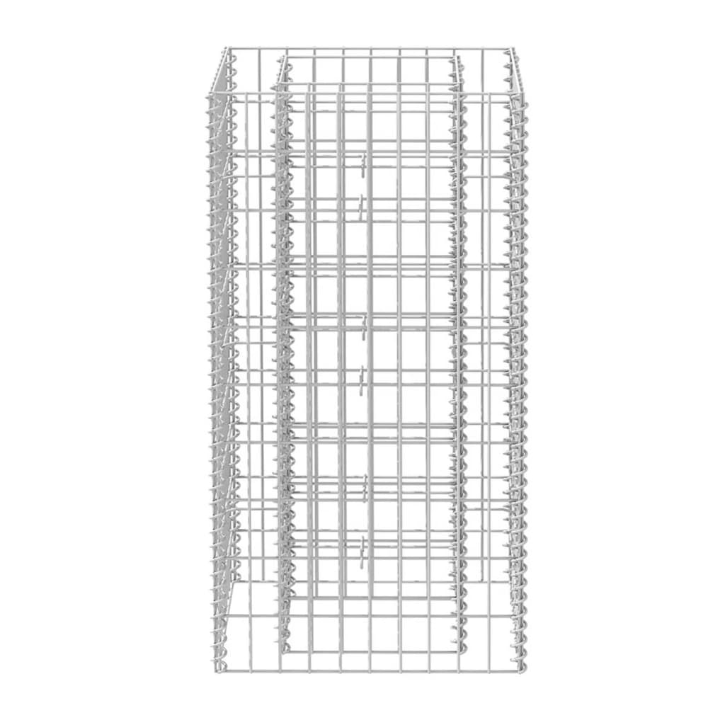 Gabion Raised Bed Steel 50x50x100 cm