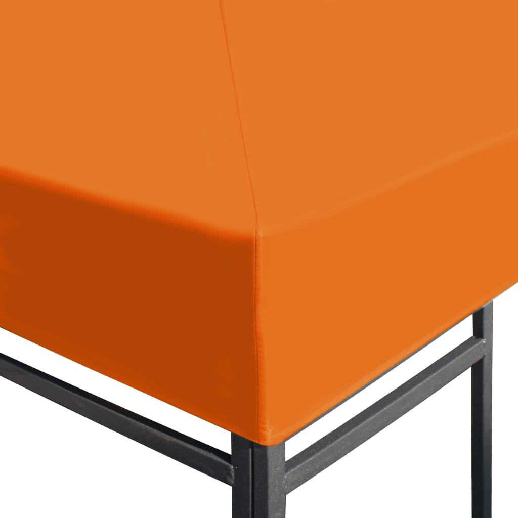 Gazebo Top Cover 310 g/m² 3x3 m Orange