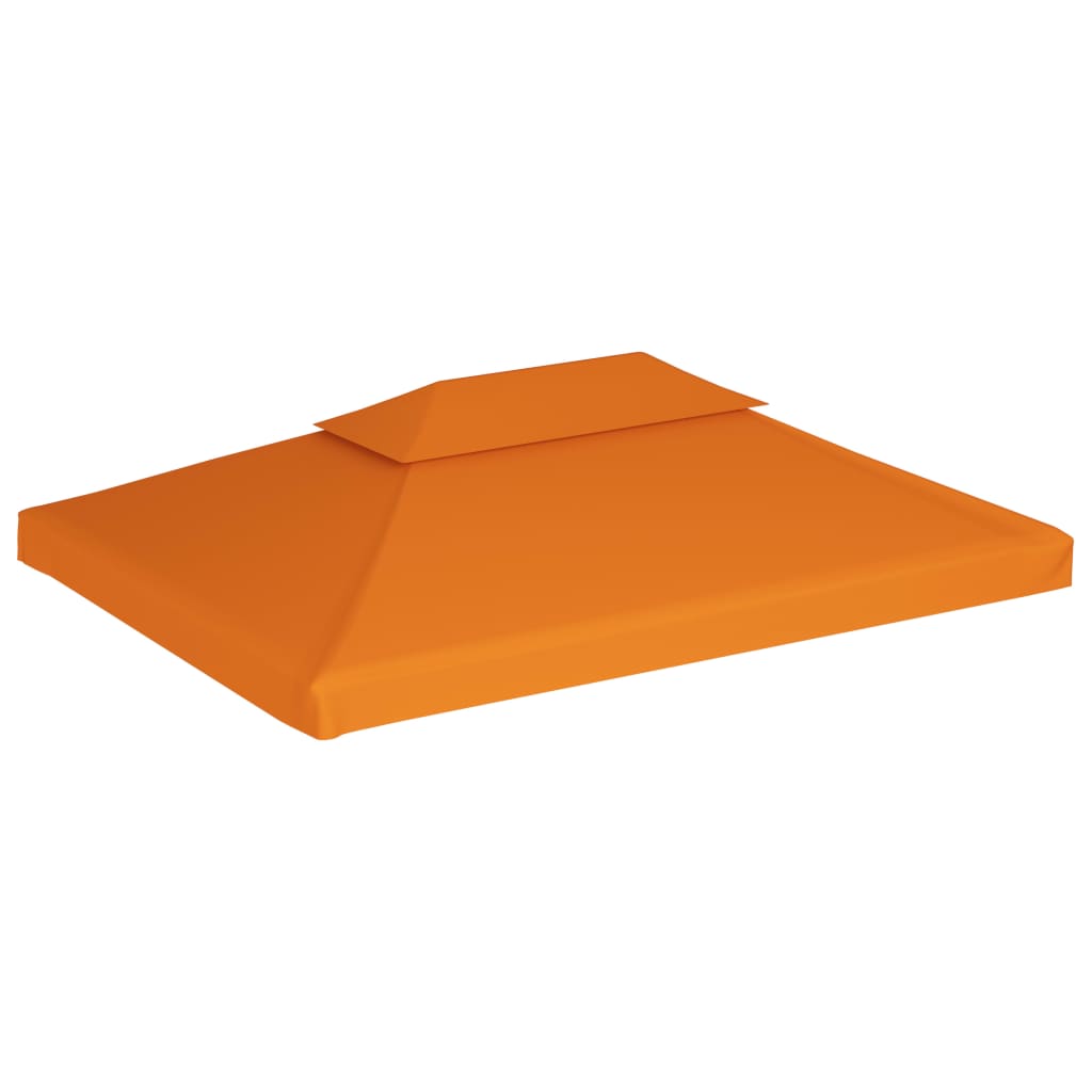 Gazebo Cover Canopy Replacement 310 g / m² Orange 3 x 4 m