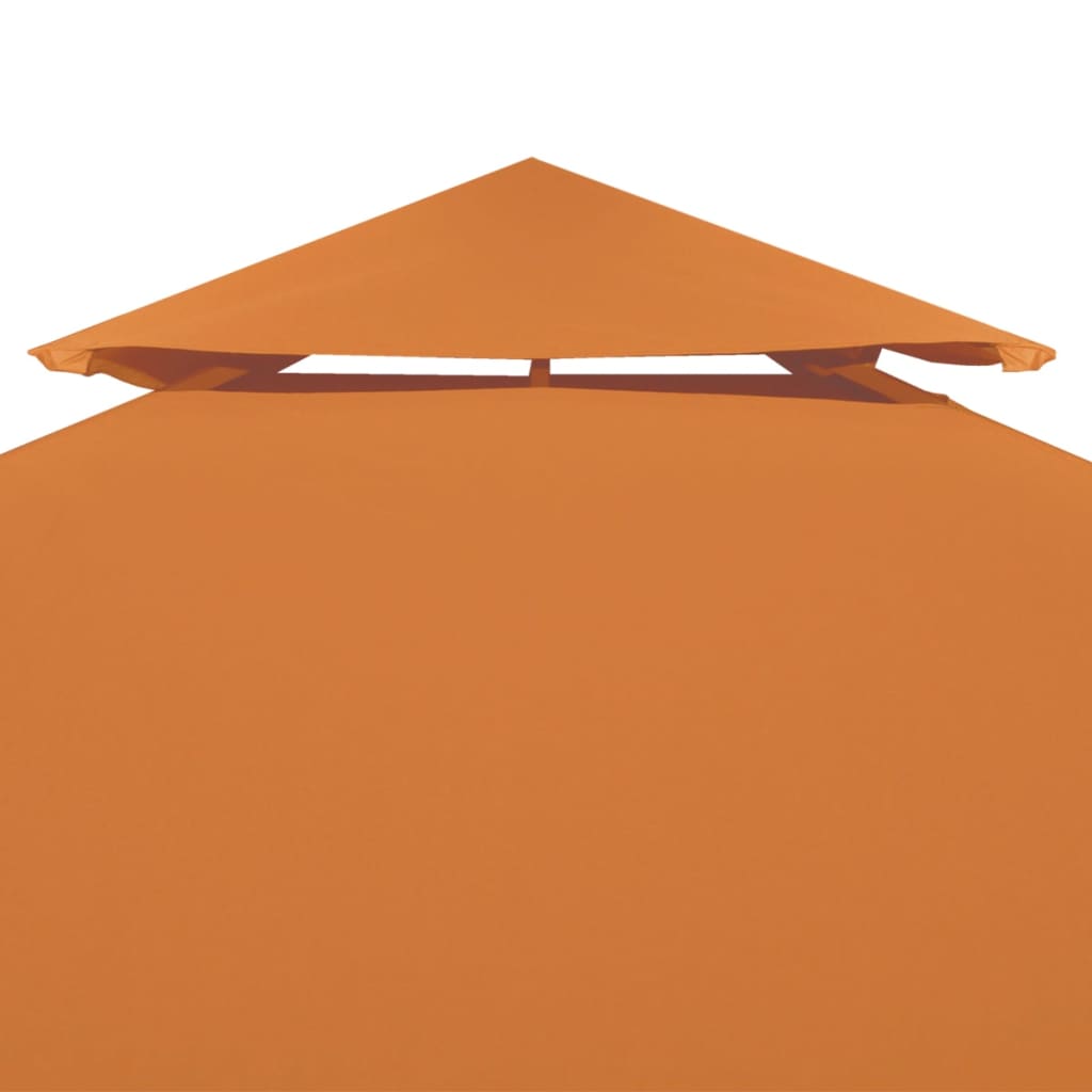 Gazebo Cover Canopy Replacement 310 g / m² Orange 3 x 4 m