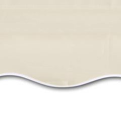 Awning Top Sunshade Canvas Cream 4 x 3 m