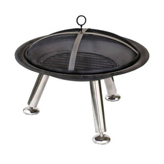 RedFire Fire Bowl Chicago Black Steel 75 cm 85013