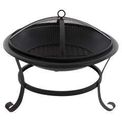 RedFire Fire Bowl Atlanta Black Steel 51 cm 85014