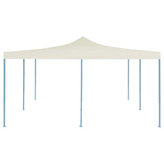 Folding Gazebo 5x5 m Cream