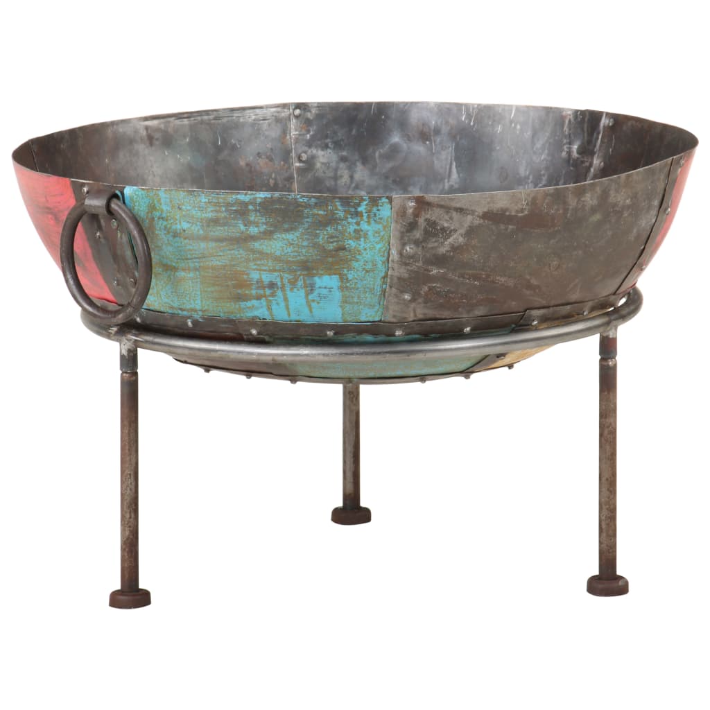 Colourful Rustic Fire Pit Ø 60 cm Iron