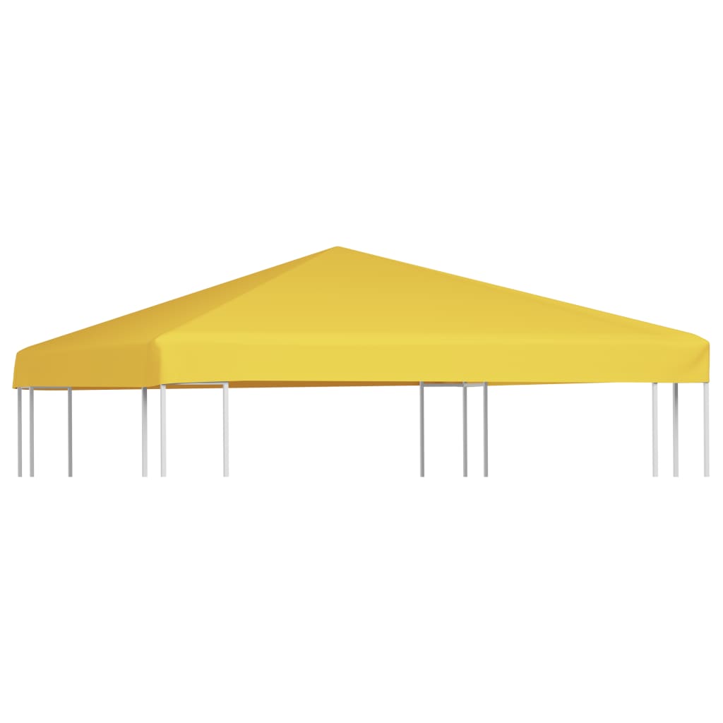 Gazebo Top Cover 270 g/m² 3x3 m Yellow