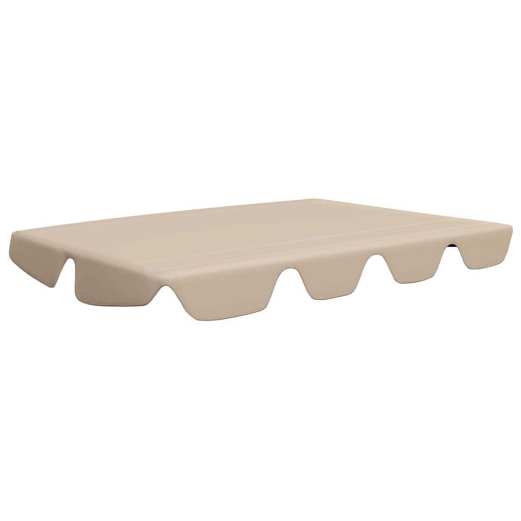 Replacement Canopy for Garden Swing Beige 188/168x145/110 cm