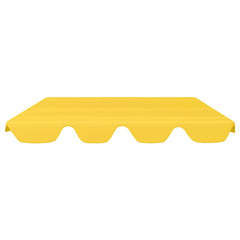 Replacement Canopy for Garden Swing Yellow 188/168x145/110 cm