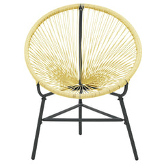 Garden Acapulco Chair Poly Rattan Beige