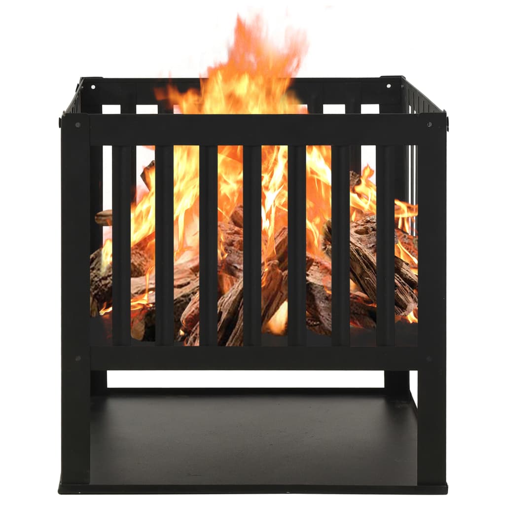 Fire Pit 40x40x40 cm Steel