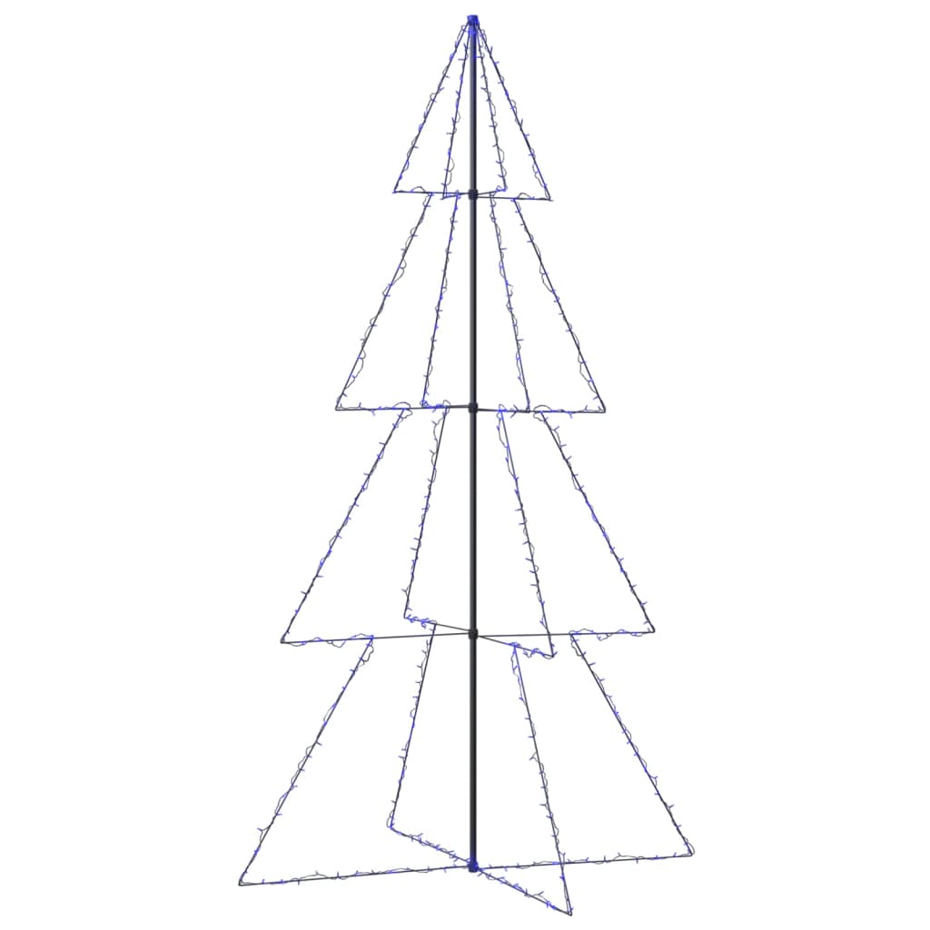 Christmas Cone Tree 360 LEDs Indoor and Outdoor 143x250 cm