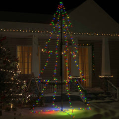 Christmas Cone Tree 360 LEDs Indoor and Outdoor 143x250 cm