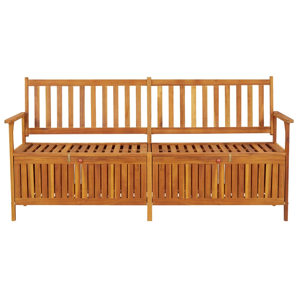 Storage Bench 170 cm Solid Wood Acacia