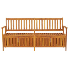 Storage Bench 170 cm Solid Wood Acacia