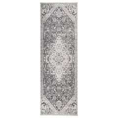 Outdoor Rug Flatweave 80x250 cm Light Grey