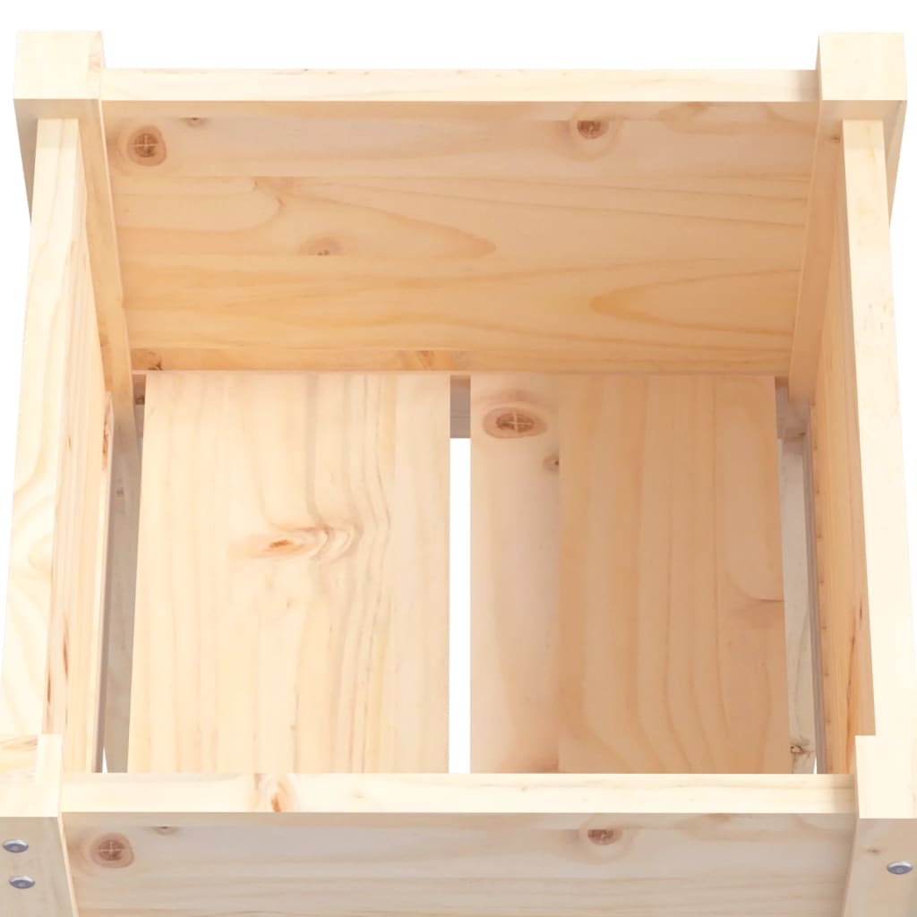 Garden Planter 50x50x70 cm Solid Pinewood