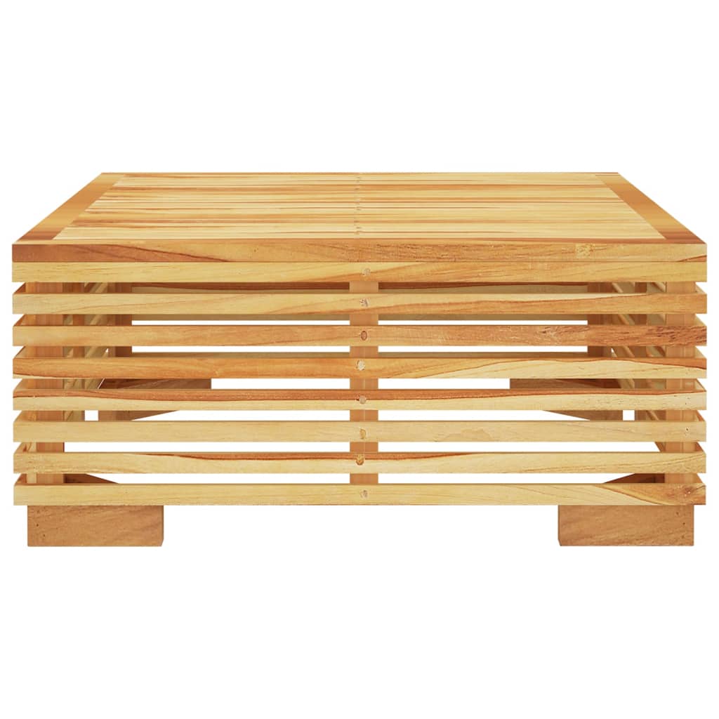 Garden Coffee Table 69.5x69.5x31 cm Solid Wood Teak