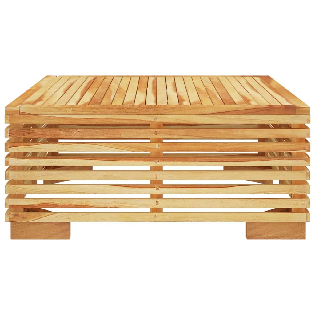 Garden Coffee Table 69.5x69.5x31 cm Solid Wood Teak