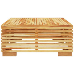 Garden Coffee Table 69.5x69.5x31 cm Solid Wood Teak