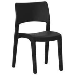 Garden Chairs 2 pcs Polypropylene Anthracite