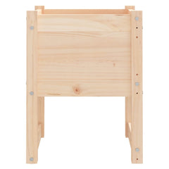 Planter 40x40x52.5 cm Solid Wood Pine