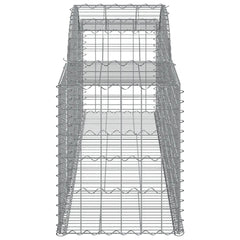 Arched Gabion Basket 300x50x60/80 cm Galvanised Iron